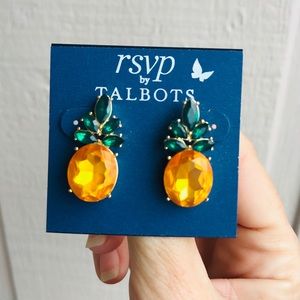Pineapple earrings